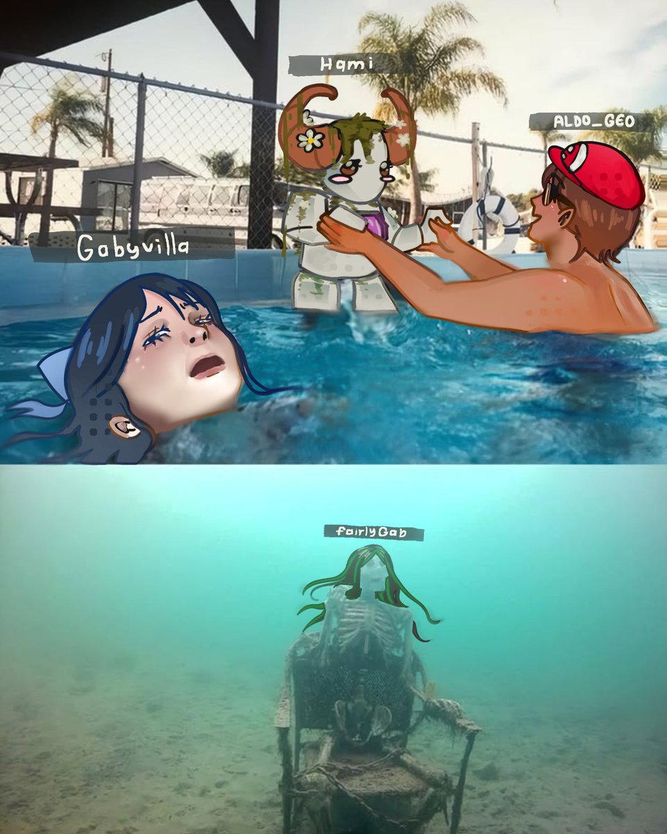S0op_Mmmm's tweet photo. La hija favorita de tu tío es un golem capaz de mertele su ñete a revil. pdt: Who let bro in the gang 😭✌️ ???? #aldofanart https://t.co/jhS7ixhvre