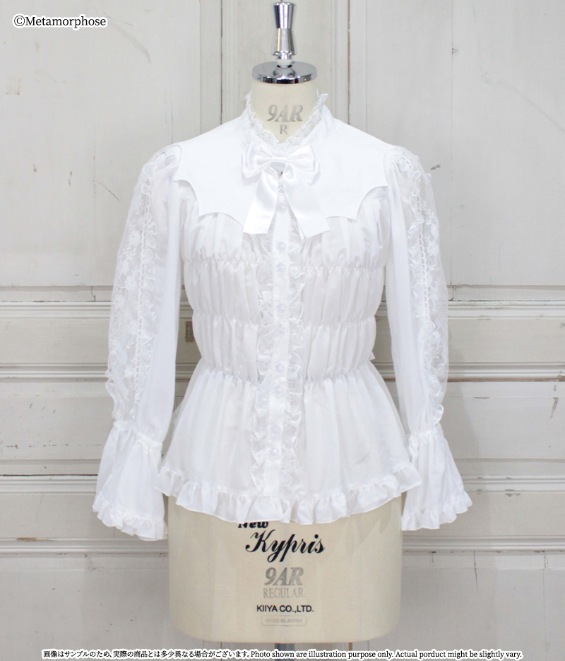 MetamorphoseEng's tweet photo. ✨COMING SOON ✨
Shirring Blouse with Bat Collar 🦇
 
Our unique bat collar blouse arrives this Friday!
Available in Off White only 🤍
 
https://t.co/dPLgS6gRBH
 
#blouse #batcollar #shirringblouse
#metamorphose #mtdf #Lolitafashion https://t.co/65UmOQP06Y