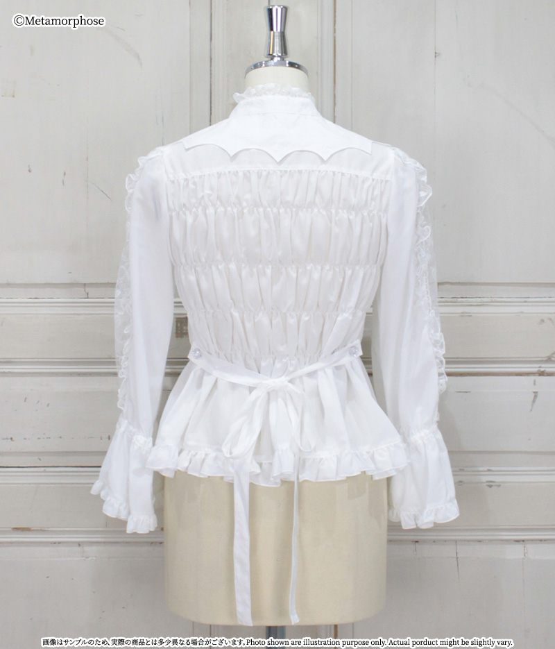 MetamorphoseEng's tweet photo. ✨COMING SOON ✨
Shirring Blouse with Bat Collar 🦇
 
Our unique bat collar blouse arrives this Friday!
Available in Off White only 🤍
 
https://t.co/dPLgS6gRBH
 
#blouse #batcollar #shirringblouse
#metamorphose #mtdf #Lolitafashion https://t.co/65UmOQP06Y