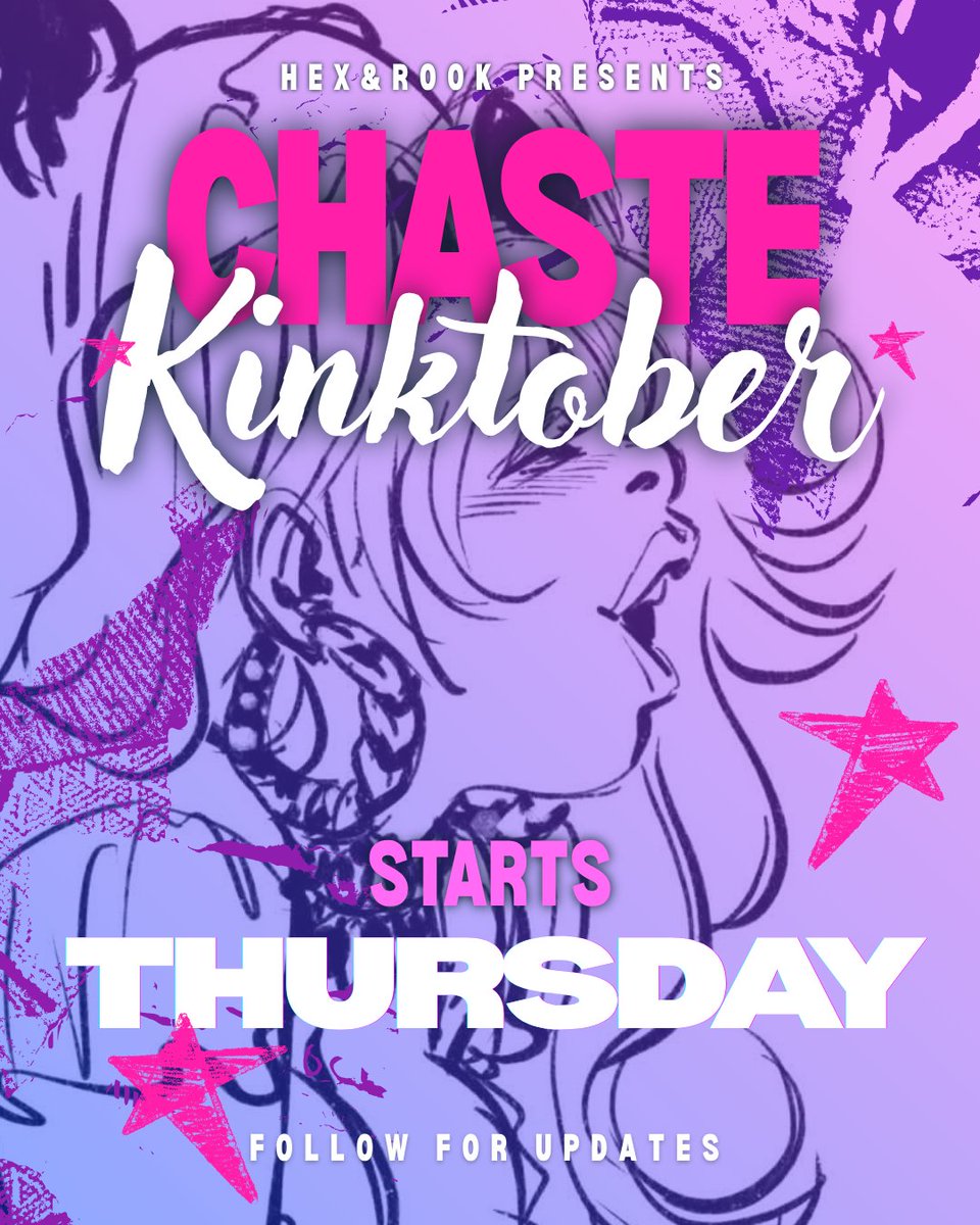 RookGallagher's tweet photo. Thanks to a magical chastity belt, Princess Flor is cockblocked from living out her horny little dreams.   

… Or is she? 

Heavy Metal meets The Princess Bride, ‘Chaste’ is an adult fairytale with LGBTQ2S+ and X-rated themes.

#Chaste #Kinktober #LGBTQ #Indie #IndieZine https://t.co/zglwxib7S8