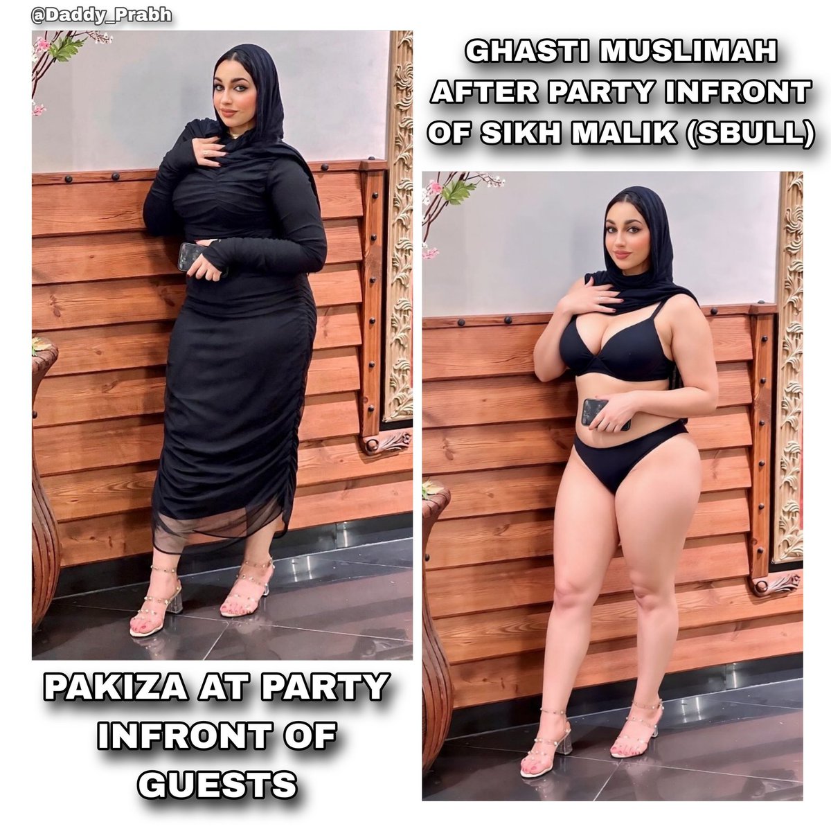 BALDEVPAND223's tweet photo. Pious slut @Bibi_Fareedaa  whenever she sees my black big uncut  slaying moving like. A sword https://t.co/uivFVzEvHV