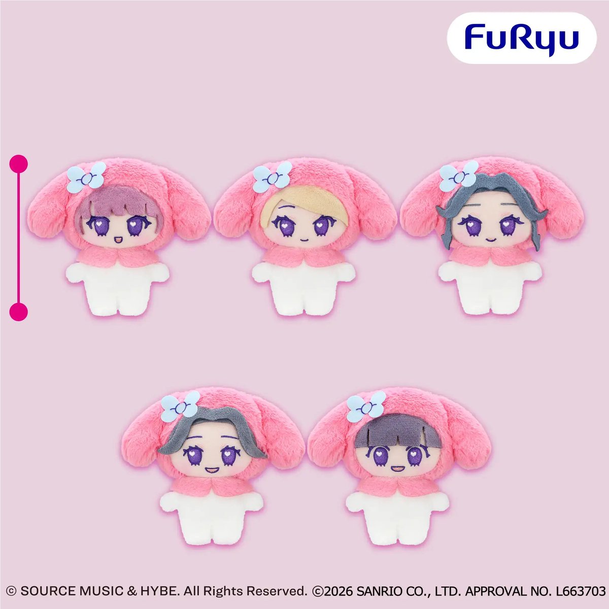 sanrio_oshikatu's tweet photo. ＼⚠️10月登場のプライズ【予告】📣／
LE SSERAFIM ×マイメロディ＆クロミの新プライズが10月登場だよ🥹🩷💜
1枚目の着ぐるみぬいぐるみかわいい🫶
ぜひチェックしてみてね🙆‍♀️

📅10月第4週 （10月18日～10月24日）
LE SSERAFIM × MY MELODY&KUROMI トートバッグ
https://t.co/AXbN4z1dwy
LE SSERAFIM × MY MELODY&KUROMI 着ぐるみぬいぐるみ～マイメロディver.～
https://t.co/Zl4p7K5NTi
LE SSERAFIM × MY MELODY&KUROMI ぬいぐるみ付きパスケース
https://t.co/BiTdGQalfO

#マイメロディ #クロミ #新プライズ