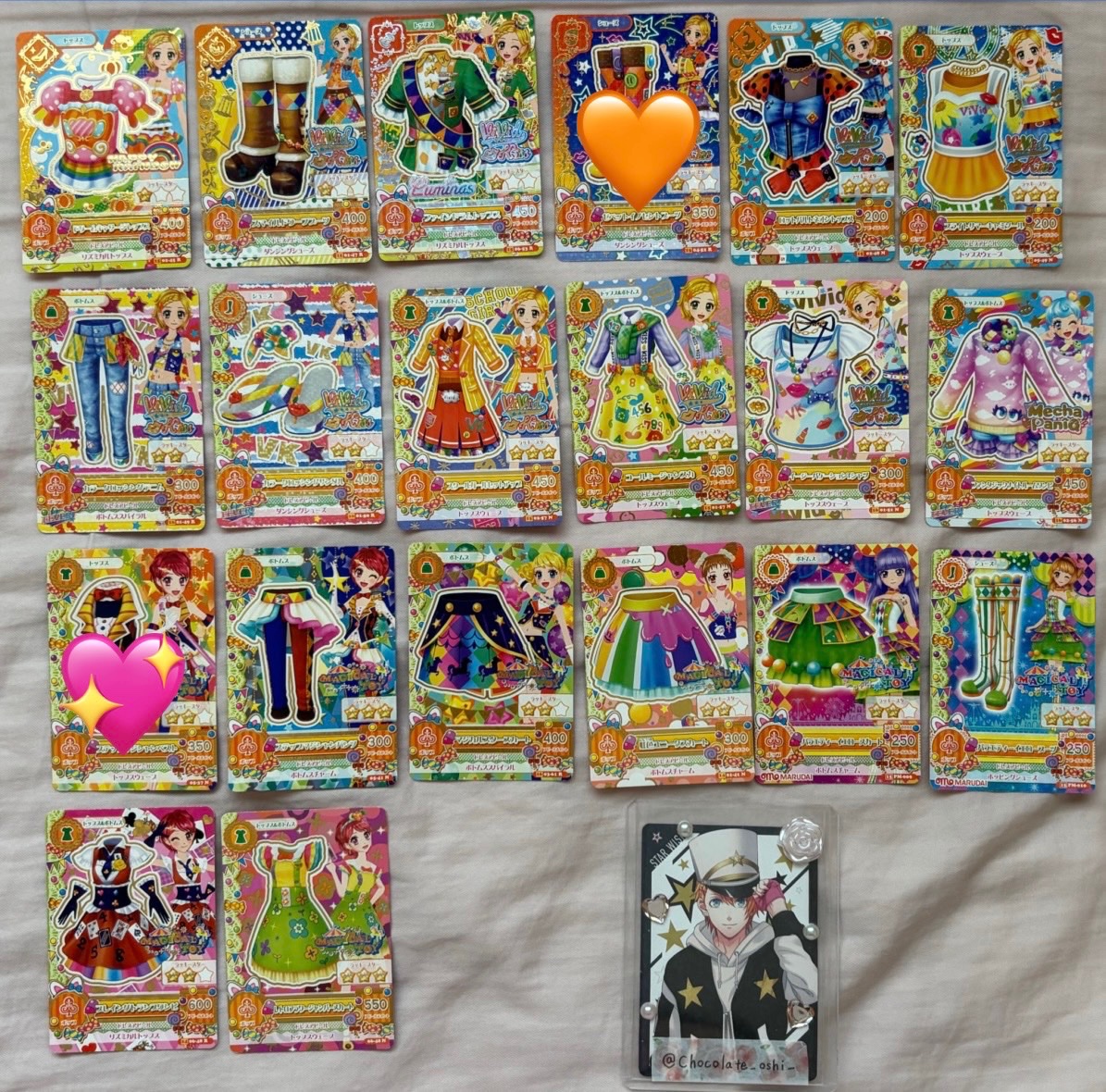berry_maron's tweet photo. @Chocolate_oshi_ なおアリアはマーブルキャンディブーツを含む交換の場合のみ提供させていただきたく思います。
郵送希望です。
ご検討のほどよろしくお願いいたします。星宮いちご🍓 https://t.co/nLnukWbDKv