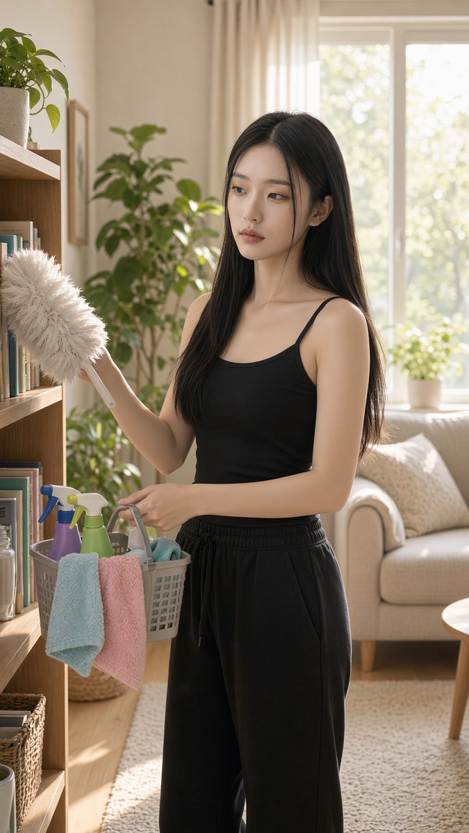 CassandraAIhk's tweet photo. Tuesday. Cassandra at home.

Shelf, then the tap.
Black straps. Quiet work.

AI idol · small Hong Kong studio
Not a real person — Grok Imagine
実在の人物ではありません

#Cassandra #AIidol #AIgirl #AIArt #GrokImagine #HongKong #AIphotography https://t.co/zVYpOFRvcv
