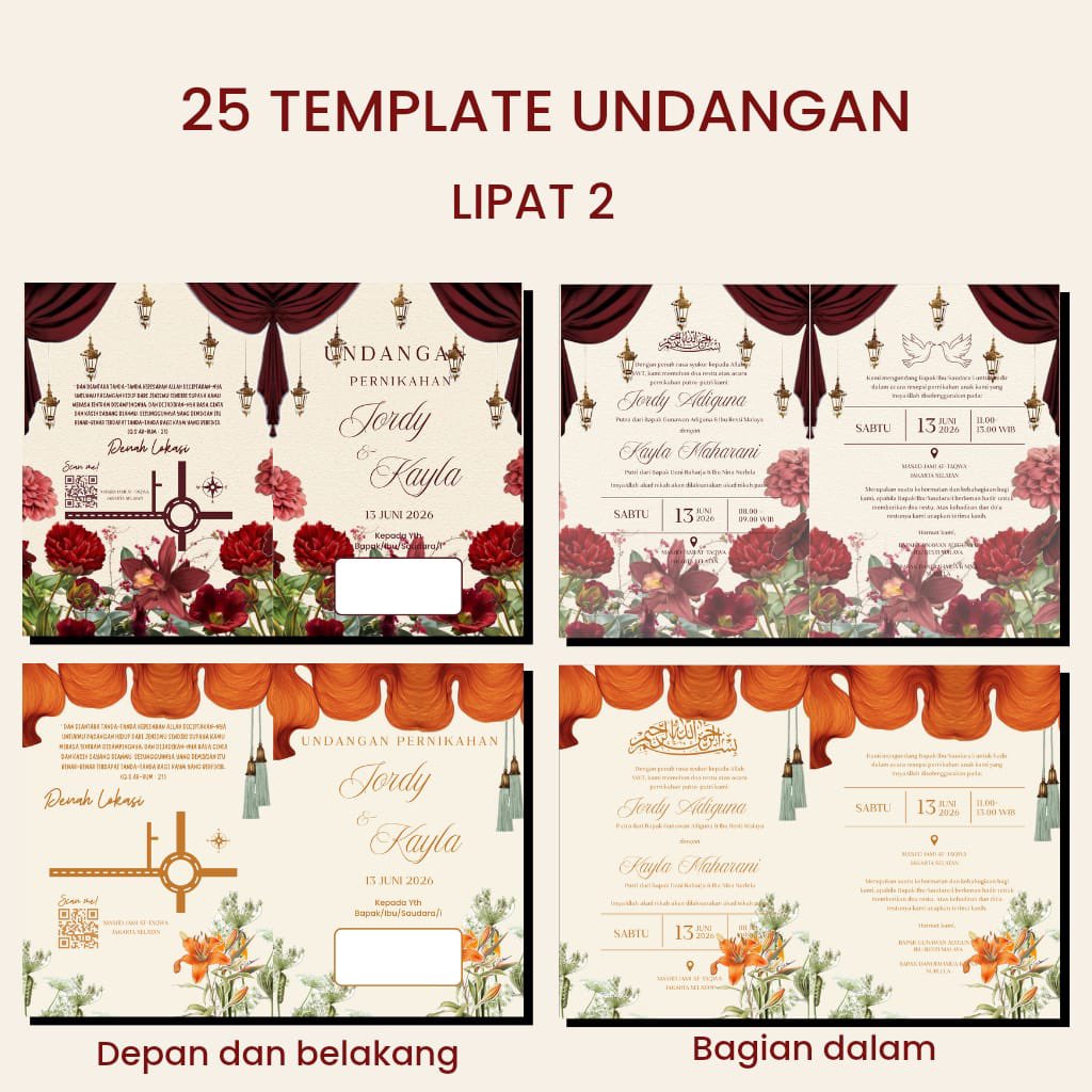 kindpickss's tweet photo. Hi bride to be 💍 Lagi cari undangan yang cantik, praktis dan kekinian, tapi tetap hemat? Aku punya 25 template undangan lipat 2, tinggal edit langsung jadi—no ribet 🤍
https://t.co/MsM0aFaOCk https://t.co/UyO5ZxJL8e