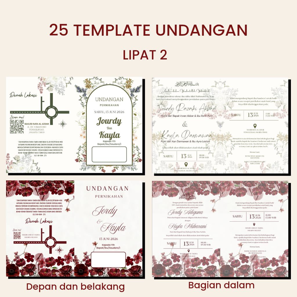 kindpickss's tweet photo. Hi bride to be 💍 Lagi cari undangan yang cantik, praktis dan kekinian, tapi tetap hemat? Aku punya 25 template undangan lipat 2, tinggal edit langsung jadi—no ribet 🤍
https://t.co/MsM0aFaOCk https://t.co/UyO5ZxJL8e