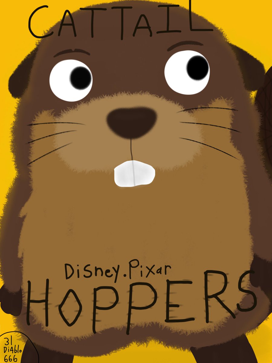 3l_Di4blo666's tweet photo. Cattail my Hoppers oc

#hoppers #disneyoc #beaveroc #disneyhoppers https://t.co/uD5hea1eBp