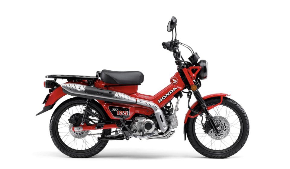 omottyann's tweet photo. バイク買ったー！！！
ハンターカブの赤！
納車楽しみ！！！ https://t.co/MltvIl02AV