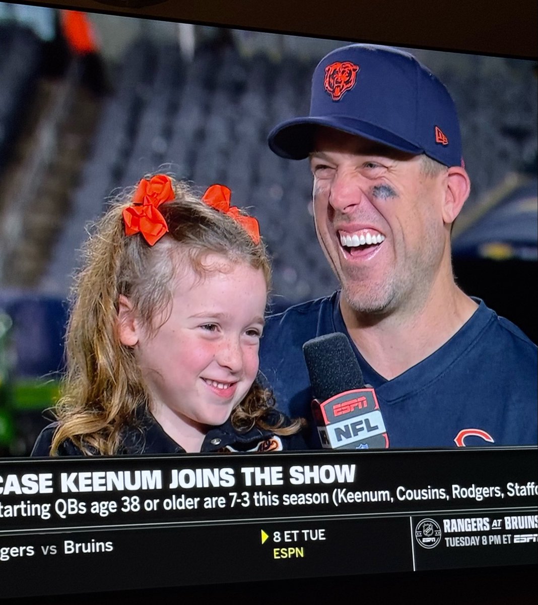 kacystandohar's tweet photo. Case Keenum is proof that it’s never too late. https://t.co/FCW75LhRFd