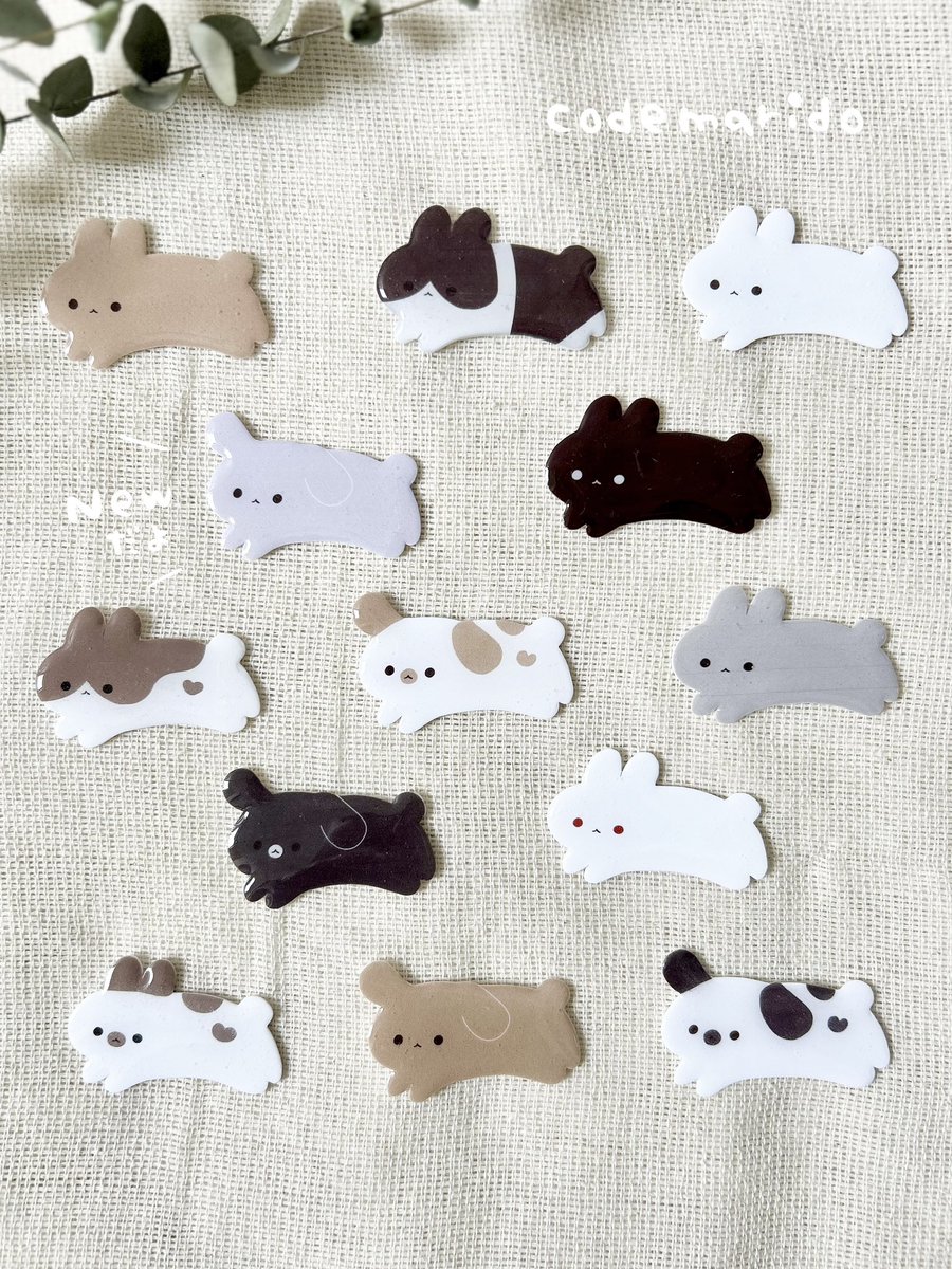 codemarido's tweet photo. New🌼

完売していました、ぴょんうさぎブローチ🐰ロップちゃんも仲間になって登場です🤍

ストールやマフラーを留めたり、エプロンやバッグにつけてもかわいいです☺️

ラビットコレクション北海道にて販売します🌿

#ラビットコレクション北海道 #ラビットコレクション北海道vol7 #うさぎハンドメイド https://t.co/JzOS6JoSwx
