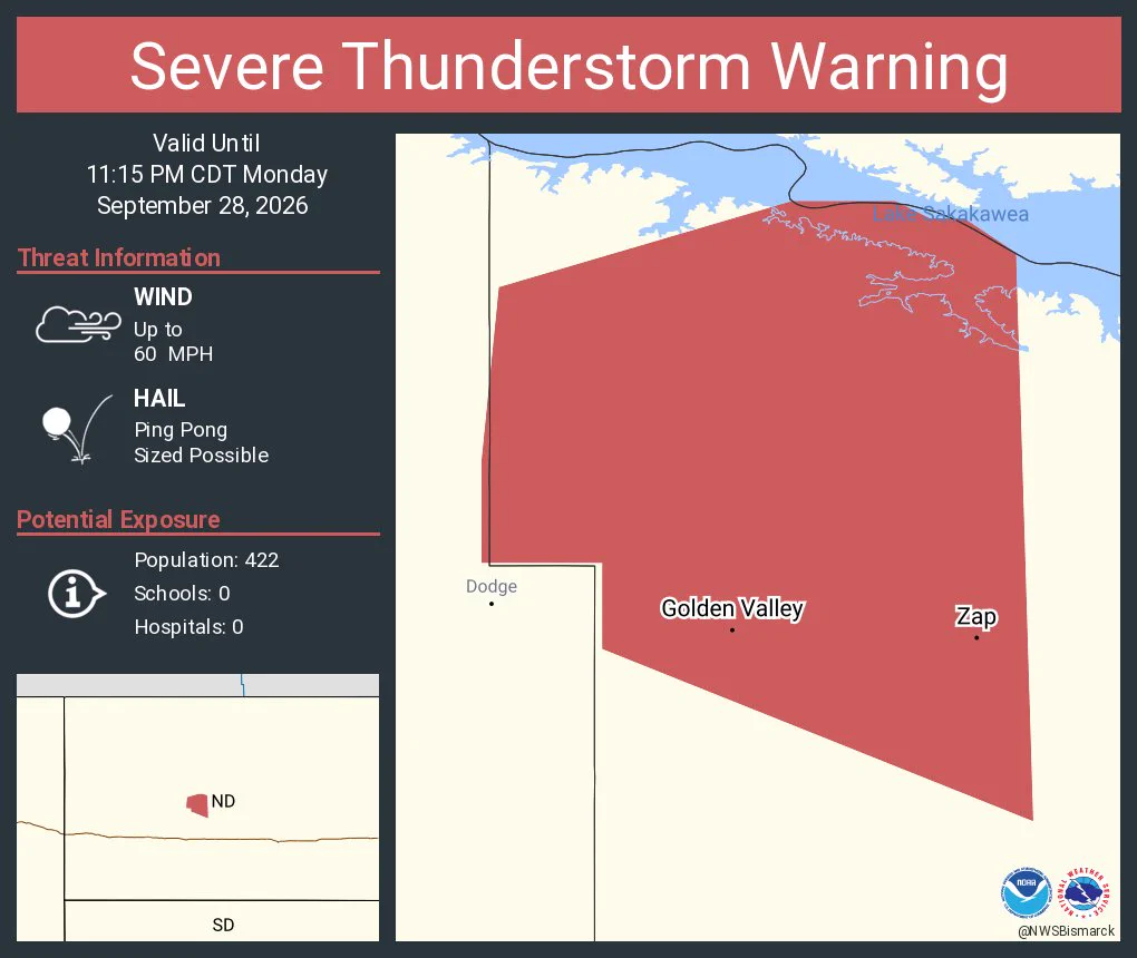 NWS Bismarck on X: 