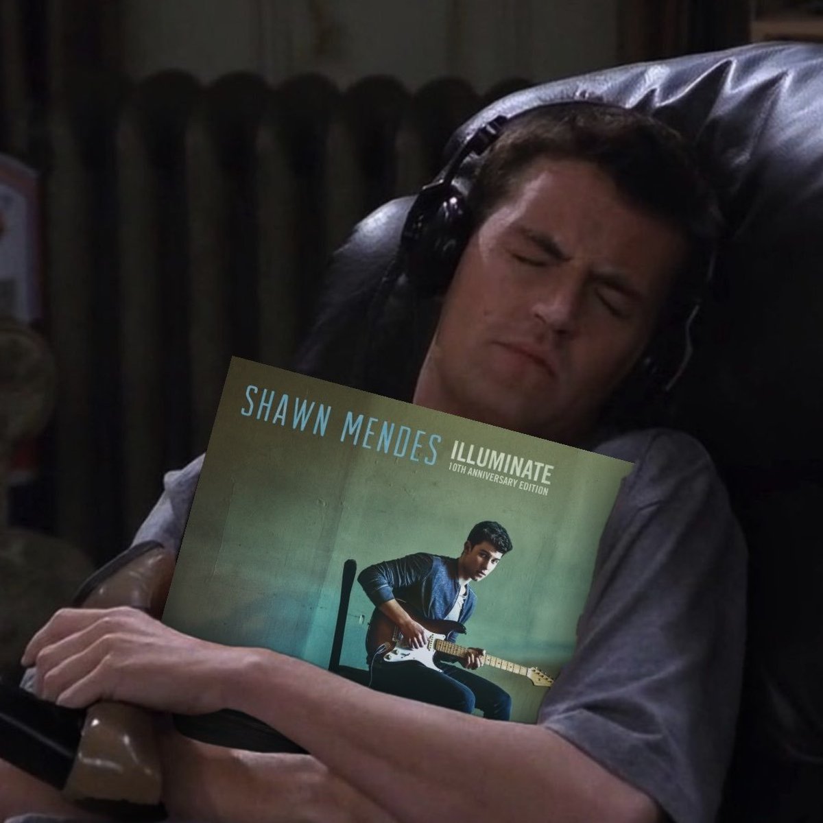 ShawnFansRaya's tweet photo. finally listening to she'll be the one on spotify after 10 years https://t.co/yX8uwl4SnD