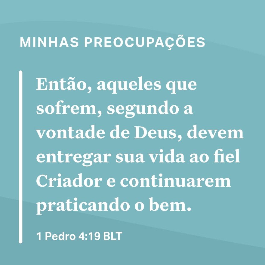 MensageirodaPa6's tweet photo. 1 Pedro 4:19 
Por que você precisa de oração hoje? Conte seus pedidos para o Deus que te ouve. https://t.co/xulp27xzTM