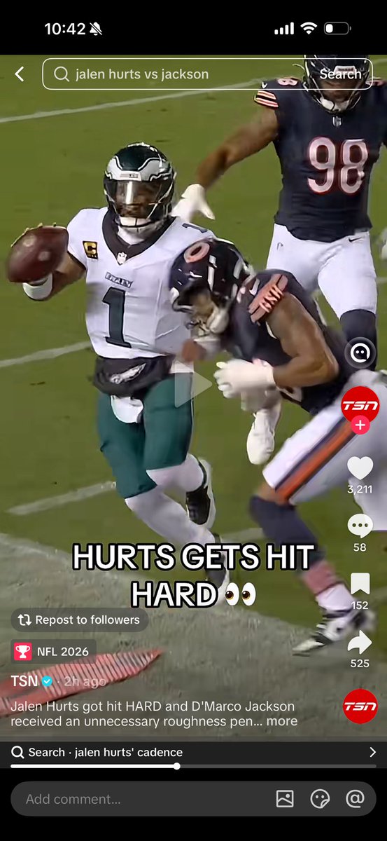 VicOnGo_'s tweet photo. @NickZiegler20 @Tim_McManus No buddy he was tryna force a first down instead of going out at a safer distance &amp; pushes the limit of how far he should go and paid the price for it. @NickZiegler20 https://t.co/etwFbmFgeS
