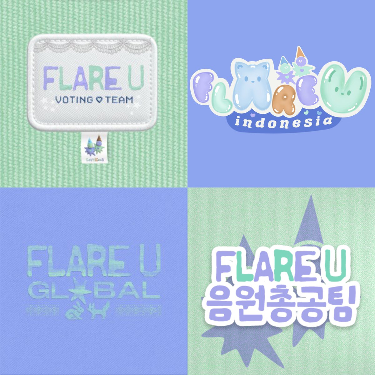 Salsabila_0903's tweet photo. All the FLARE U support accounts changing their pfps..
they’re all so cute >< 💚💜
#FLAREU #플레어유
#LOVEHOOD https://t.co/NhHxe76djg