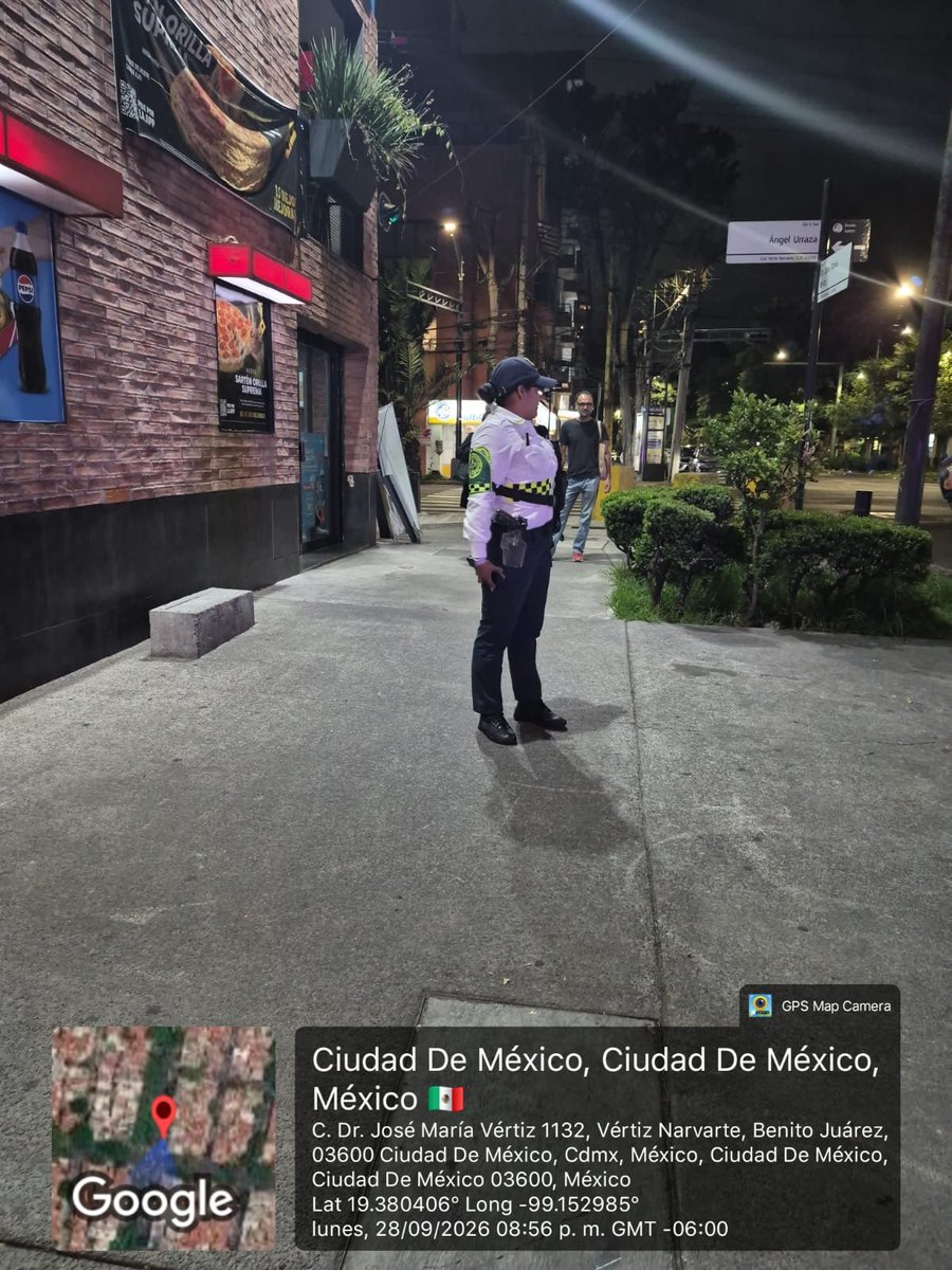 UCS_GCDMX's tweet photo. @Hartonelli @dominosmx @BJAlcaldia @ssc En atención a su reporte acudió Policía de #TransitoGCDMX, en el lugar se implementa dispositivo de seguridad y movilidad para evitar caos vial y faltas al Reglamento de Tránsito. https://t.co/FehMQXG3dz