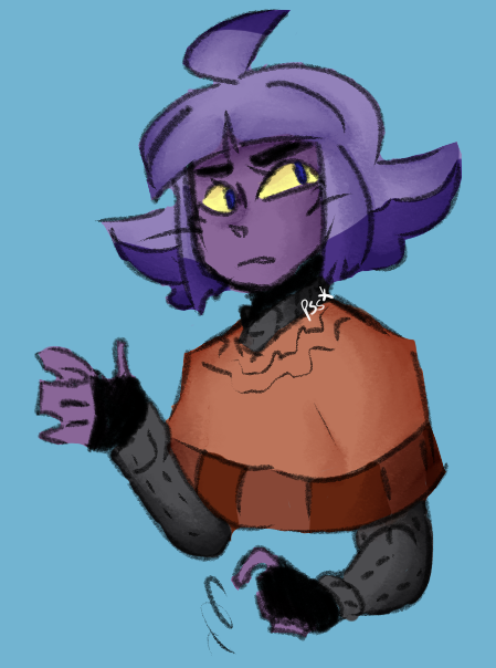 PrincesStarShop's tweet photo. #ocart #originalcharacter
Flan, a demon hunter from a family with demons of their own. She feeds on fear and information, trying to use this to help people instead of hurt them.
I like to draw her... a lot. https://t.co/WqfJppFaPz