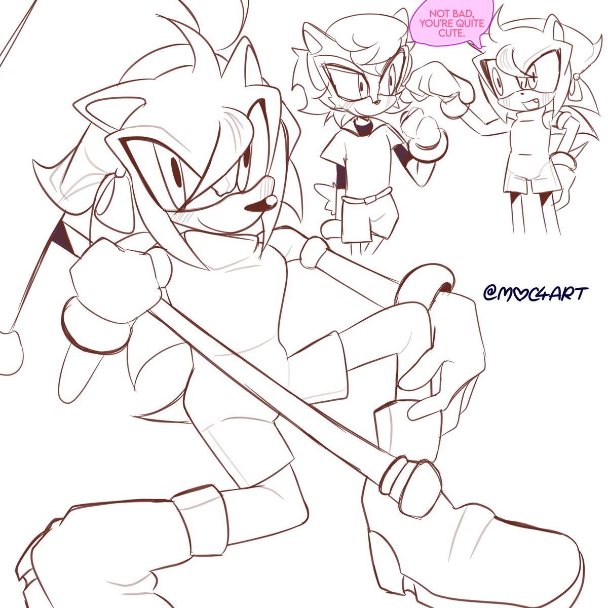 B4rny_art's tweet photo. Amy is the opposite gender, and Sally is the other. I really enjoyed doing this. #Parati #Oc #sonicthehedgehogㅤㅤㅤ #sonicartist #New #Digitaldrawing #Fandomsonic #Amyrose #genderchange #Mystyle #Parati #Oc #sonicthehedgehogㅤㅤㅤ #sonicartist #New #Digitaldrawing #Fandomsonic https://t.co/94khCSHSt0