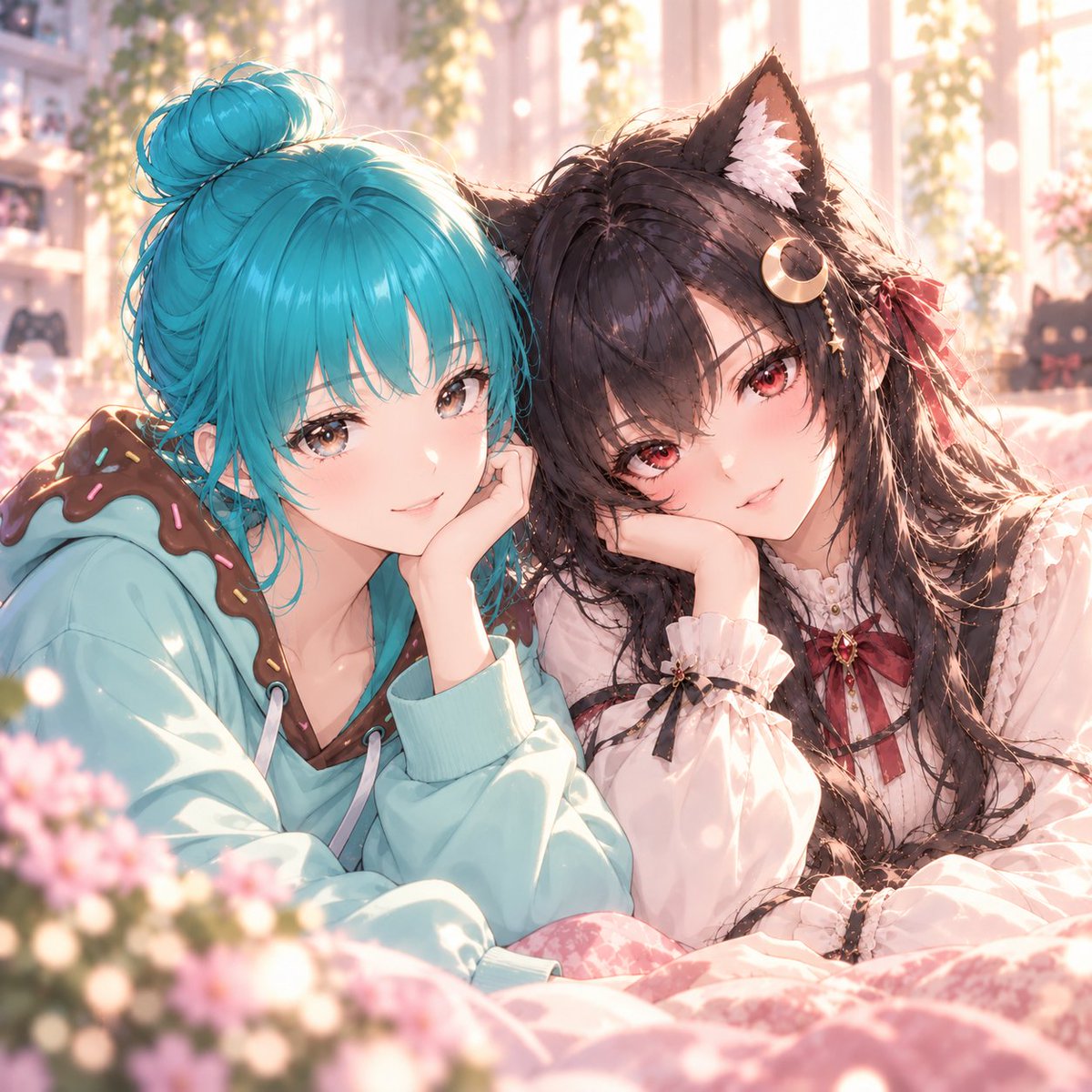 pepeyochandazo's tweet photo. 姉妹
＃AIイラスト https://t.co/ucvNQbMIpN