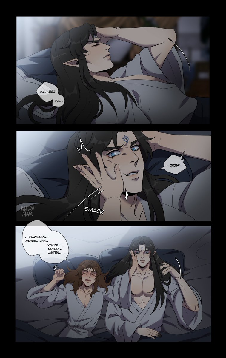 AngryNar's tweet photo. Waking up, thinking about Moshang 🥹🫂#svsss #moshang #mxtx #svsssfanart #scumvillainselfsavingsystem https://t.co/pzV210Xmfx