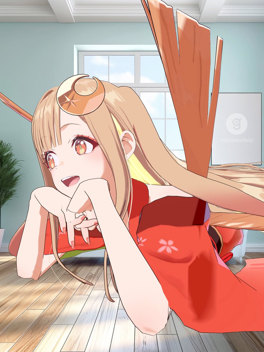 KMP_jp's tweet photo. 超かぐや姫ホロモデル支援してよかったあああああああああ https://t.co/4JNLrjYiBP