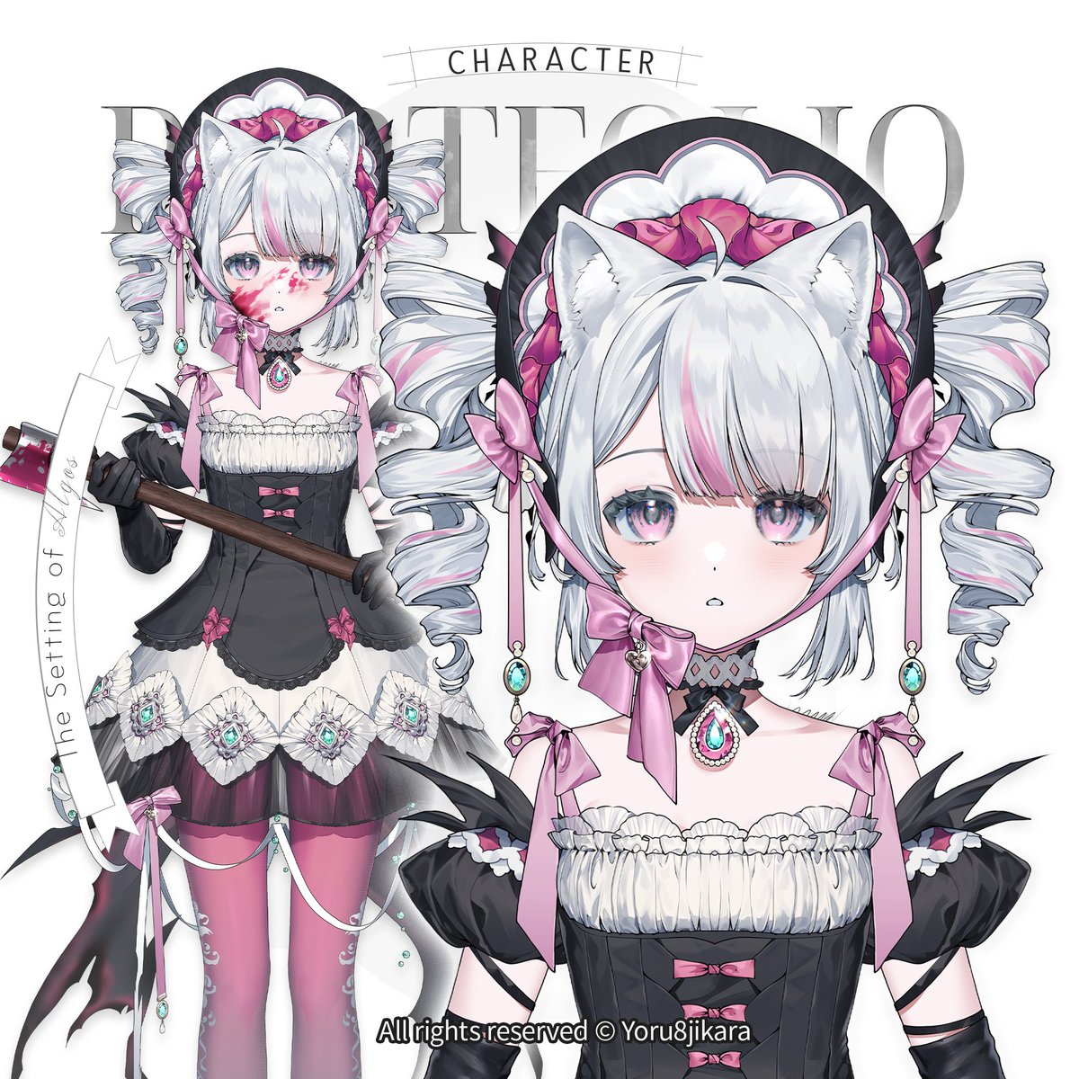 yoru8jikara's tweet photo. Recent 4 commissions https://t.co/MANAqYEceG
