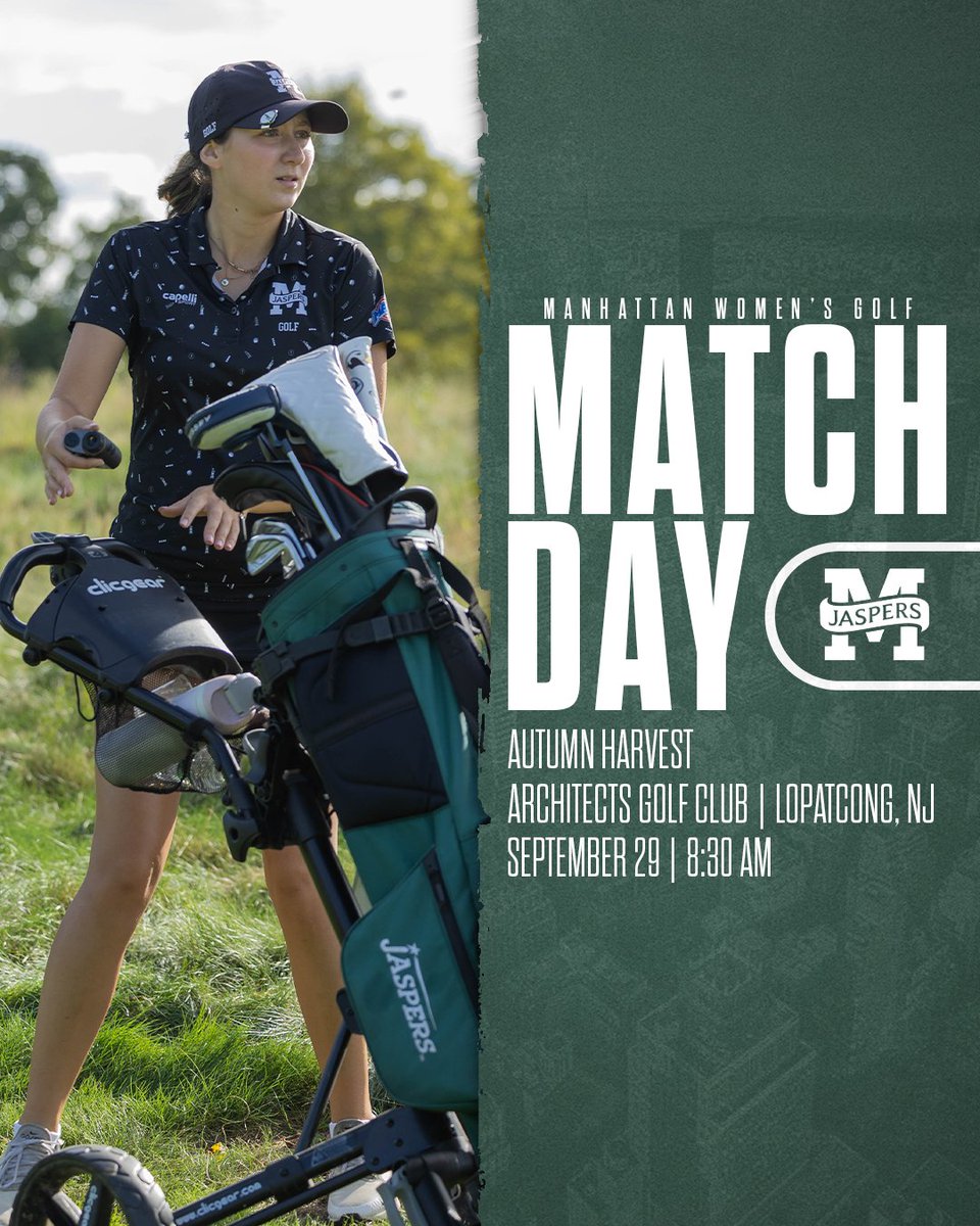 Jaspers_Golf's tweet photo. Time to finish on a STRONG note 😤🏌️‍♀️

🆚: Autumn Harvest Day ✌️
⛳️: Architects Golf Club
📍: Lopatcong, NJ
🕣: 8:30 AM (Shotgun Start)
📊: https://t.co/3wsLyOCQta

#GoJaspers | #JaspersGolf 🟢⚪️ https://t.co/1DAJNgrbn1
