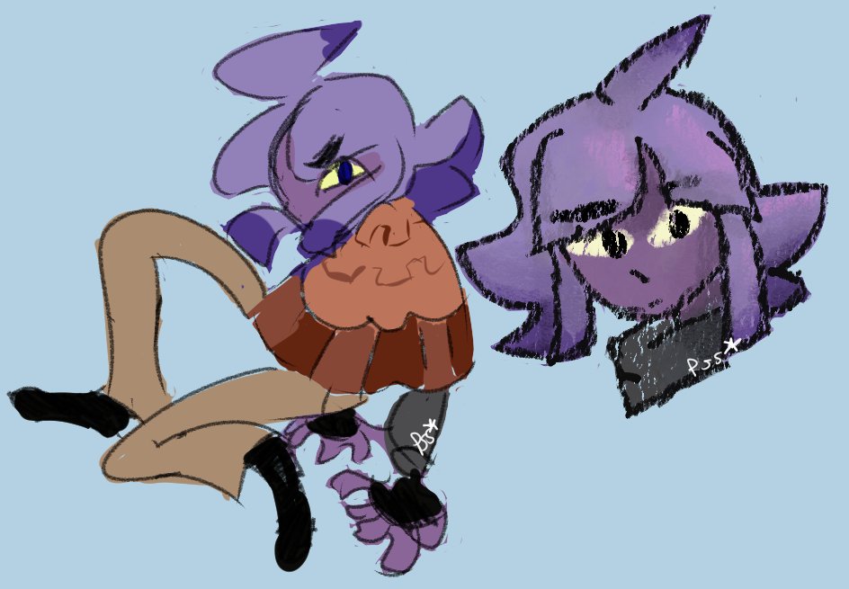 PrincesStarShop's tweet photo. #ocart #originalcharacter
Flan, a demon hunter from a family with demons of their own. She feeds on fear and information, trying to use this to help people instead of hurt them.
I like to draw her... a lot. https://t.co/WqfJppFaPz