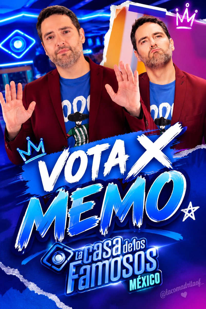 lacomadritaof_'s tweet photo. Este Post se responde con capturas de sus votos a Memo, comenta y utiliza la frase VOTA X MEMO #LaCasaDeLosFamososMéxico https://t.co/y8EeO01Acl