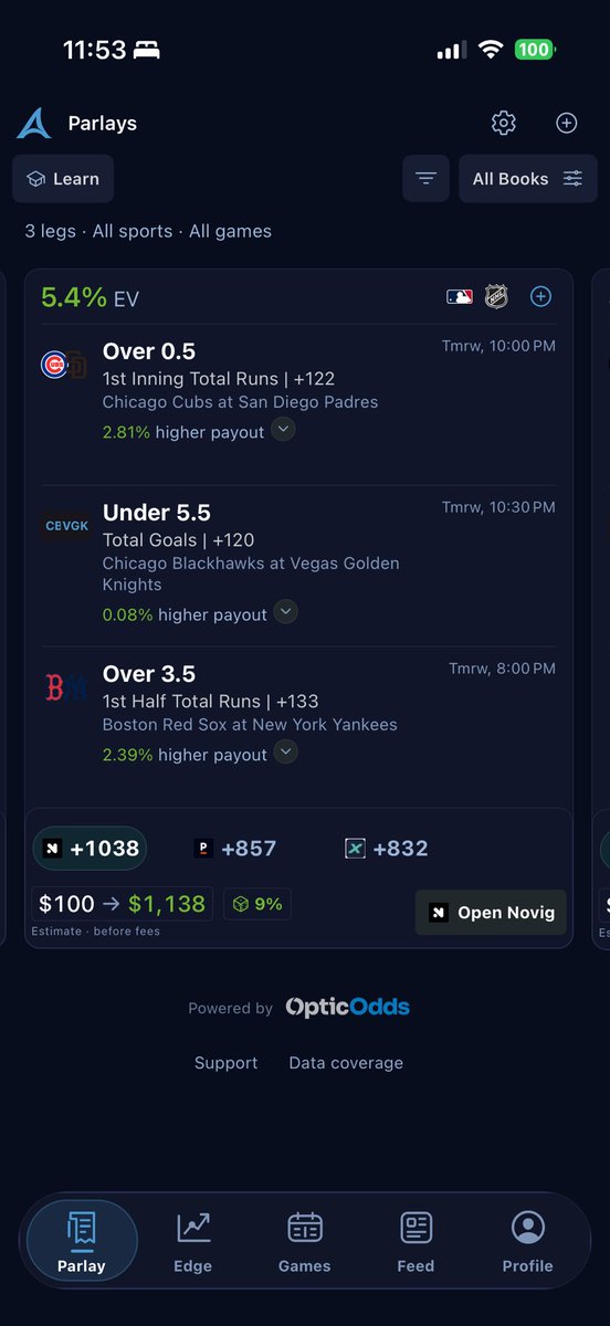 joinantic's tweet photo. Free parlays tool on @joinantic https://t.co/4Vmp9yZjM7