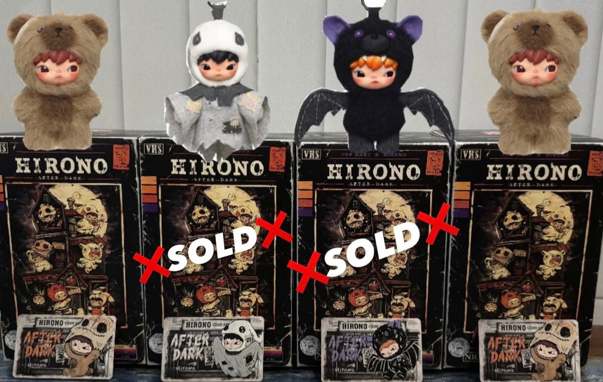 ayaakfw's tweet photo. Update stock‼️#WTS Hirono masih sealed, buka box dari bawah buat cek kartu aja. Dapat Fullset box+card+paperbag popmart✨️
💰 dm for price
📍surabaya
#zonauang #hirono #afterdark #mistwalker https://t.co/mlmDpURN1O