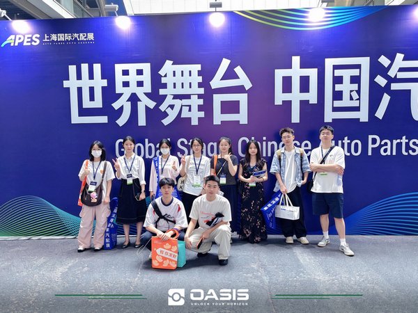 oasisnevdrive's tweet photo. 🌍🤝At APES 2026 Shanghai, the OASIS Team connected with automotive professionals from Europe, the Americas, Japan, Korea &amp; Southeast Asia.

After the show, we celebrated with a well-earned afternoon tea! ☕🍰
#OASIS #APES2026 #Automotive #AutoParts https://t.co/cgcmMePP5t