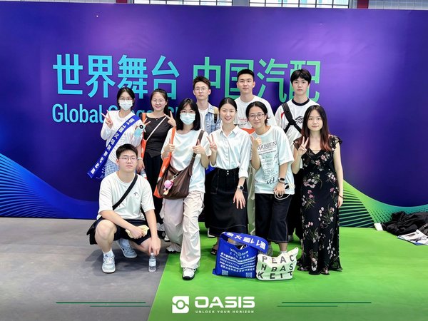 oasisnevdrive's tweet photo. 🌍🤝At APES 2026 Shanghai, the OASIS Team connected with automotive professionals from Europe, the Americas, Japan, Korea &amp; Southeast Asia.

After the show, we celebrated with a well-earned afternoon tea! ☕🍰
#OASIS #APES2026 #Automotive #AutoParts https://t.co/cgcmMePP5t