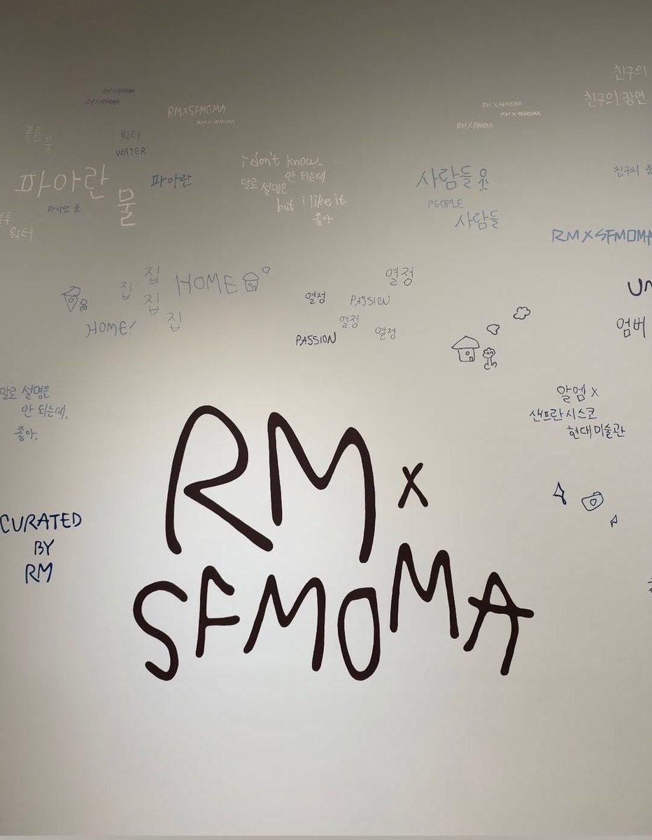 Yoon_kookie97's tweet photo. RM X SFMOMA 
RM ART EXHIBITION 
#RMxSFMOMA
#RMArtExhibition https://t.co/8LFFMvJZzG