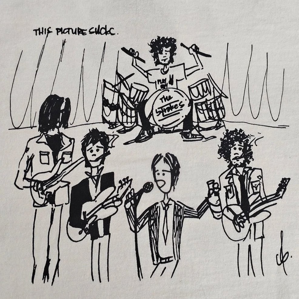 WFrazie's tweet photo. @stereogum @geese_band @grahamcoxon They did that years ago https://t.co/P7MhzSNTEa