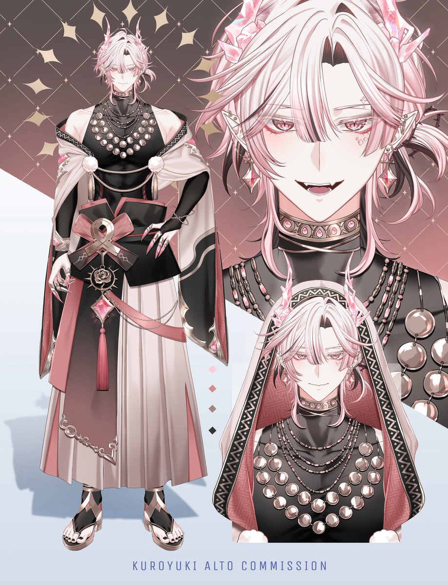 EnkiQurosa's tweet photo. Temporary character sheet 

Sementara pakai ini dulu yaa
versi finalnya masih dalam proses

Anggap aja ini preview kegantenganku https://t.co/SIGba2VUkt