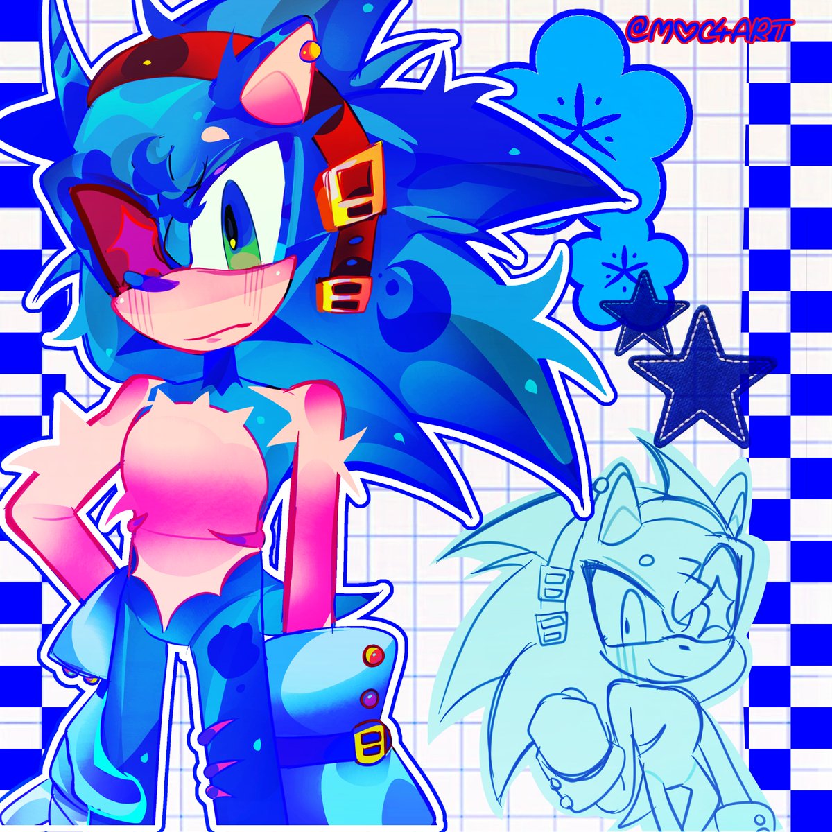 B4rny_art's tweet photo. The old Barney design or a Sonic version in my style looks too awful
-We can almost always say it's type au?, I'm clearly thinking of one . #Parati #Oc #sonicthehedgehogㅤㅤㅤ #sonicartist #New #Digitaldrawing #Fandomsonic  #Mystyle https://t.co/WLnj98evQU