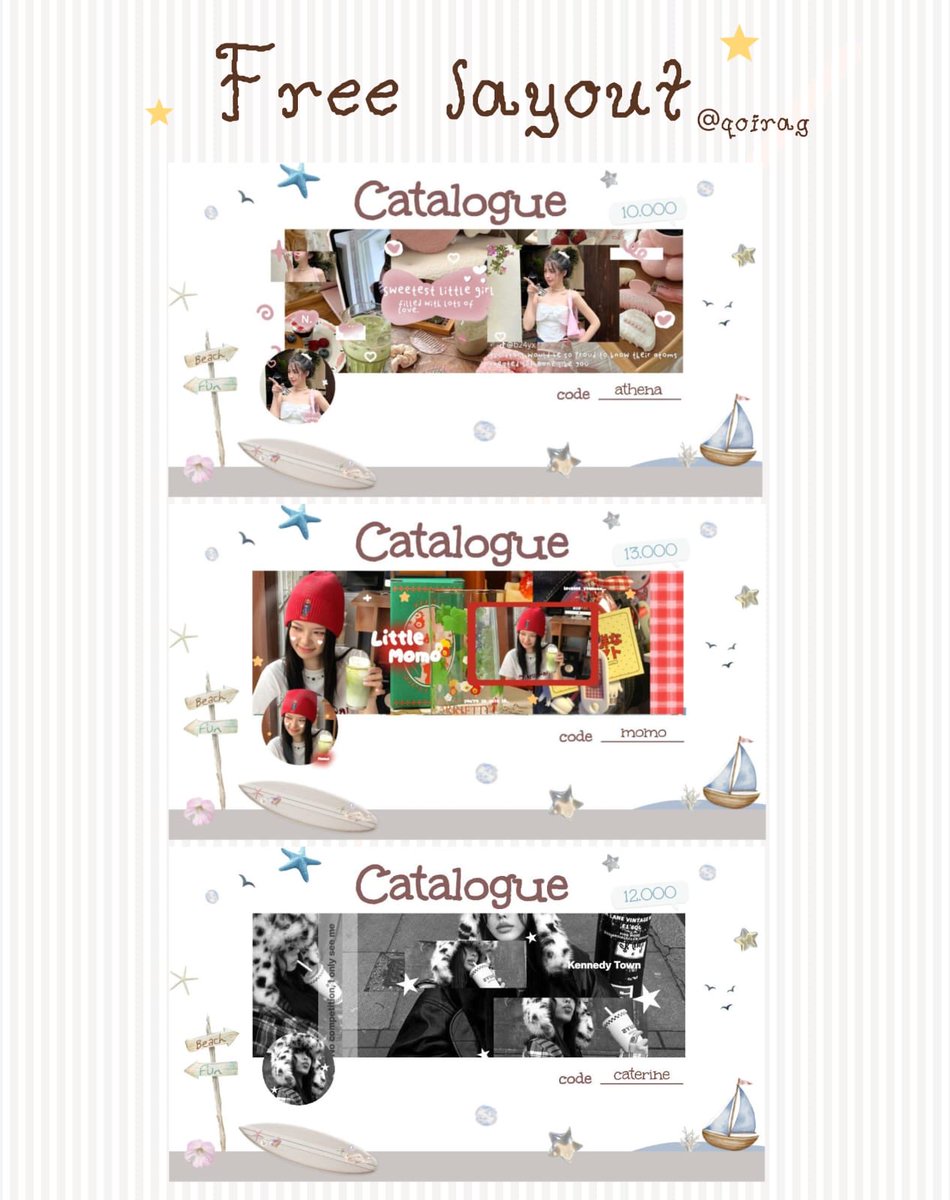qoirag's tweet photo. help repost teman teman, merci :3 

serena hari ini ada 2 free gelang serut &amp; 3 slot free layout by request dalam rangka kak arinn @cavklep merayakan ulang tahun yang ke 19 🍪⭐️

☁️ UNDI BY REPLAY 
🐈‍⬛ RULES CEK REPLAY 
👀 END 1 OKTOBER 2026 

<#zonauang> https://t.co/PVDUMQuNoY
