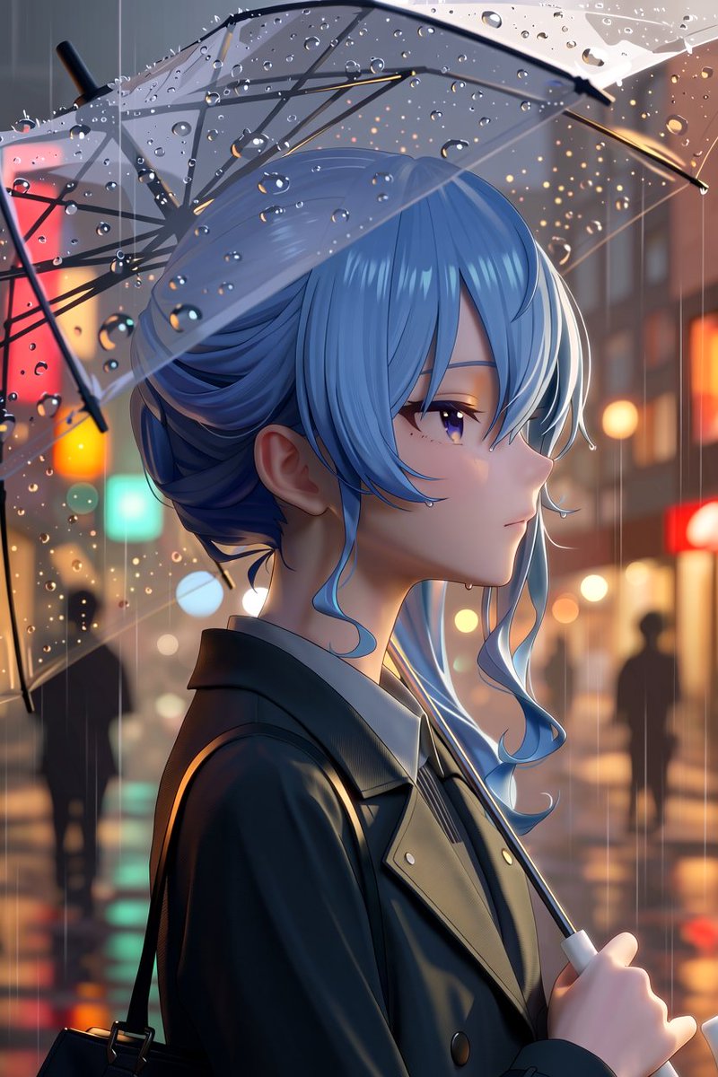 5ron5r's tweet photo. 雨多いね…
＃すいちゃん https://t.co/0ZdKIb43Pi