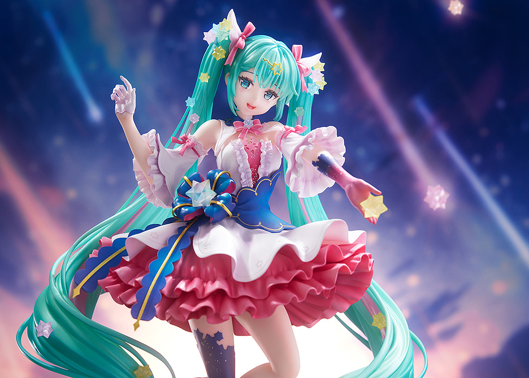 asty0720's tweet photo. 『HATSUNE MIKU EXPO 10th Anniversary Illustration Contest』の Rosuuri氏が描いたキービジュアルを1/7スケールにてフィギュア化（DMM Factory） https://t.co/9VBzd1npjf #初音ミク #DMMFactory https://t.co/GSqRdXgkjy