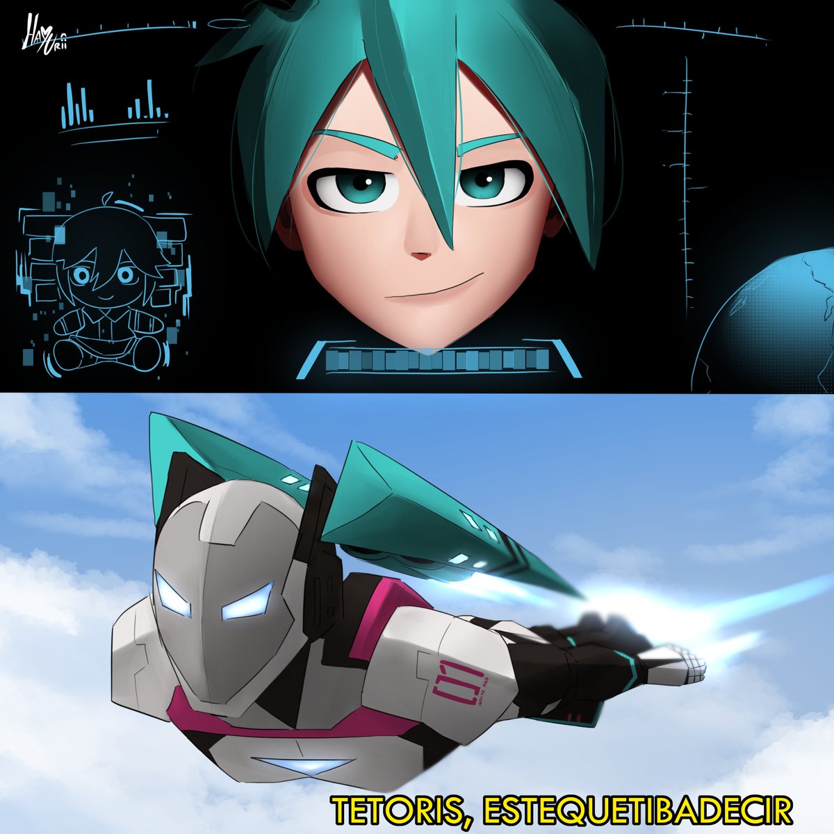 hayurii39's tweet photo. Iron Miku 2/4

#ironman #miku #hatsunemiku #fanart https://t.co/xG5ZmhMoVt