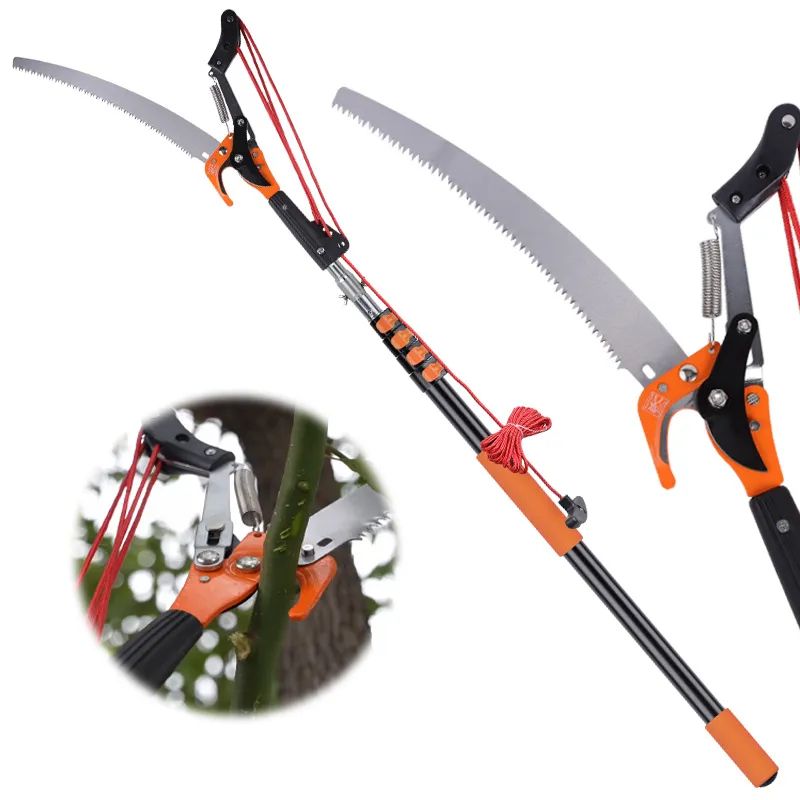 OrientjohnCo's tweet photo. Reach higher, prune easier! 🌳 Our Telescoping Pole Pruner with Saw extends from 3FT to 30FT, combining durable steel blades, a lightweight aluminum pole, and a non-slip foam grip. Ideal for tree pruning and garden maintenance.
#PolePruner #TreePruning #GardenTools https://t.co/eVkudiRrPU
