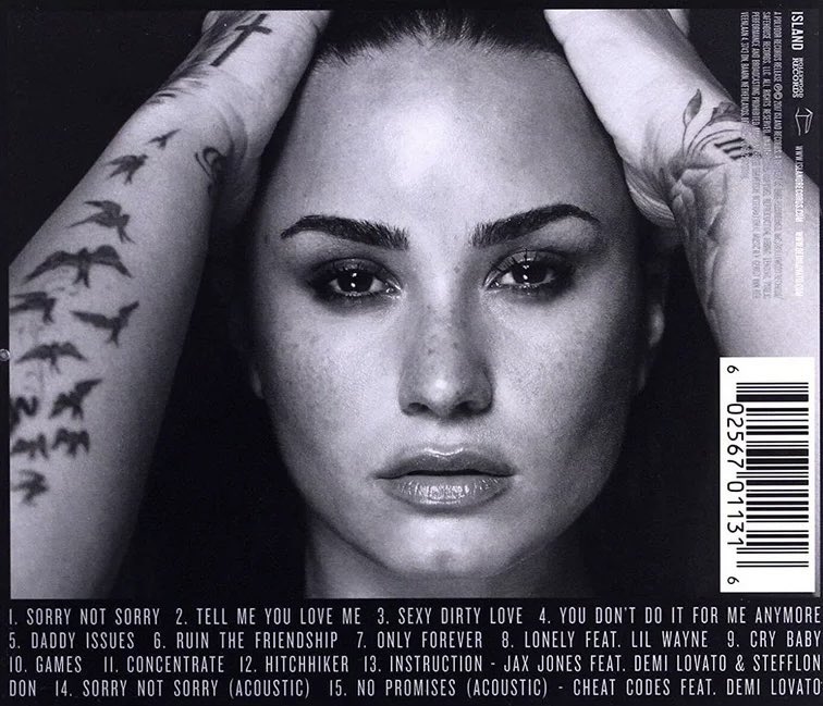 PopCrave's tweet photo. 9 years ago today, Demi Lovato released ‘Tell Me You Love Me.’ https://t.co/D5I8TOOv9G
