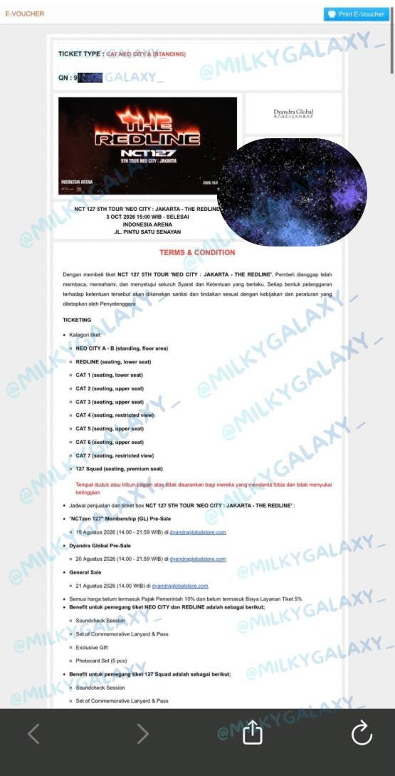 Milkygalaxy_'s tweet photo. Open promoted again ( titipan ) 

WTS / WANT TO SALE NCT 127 REDLINE JAKARTA

neocity A 4.700/net

QN 9X✅
QN 7X ✅
QN 11X ✅
QN 8X ✅
QN 2XX✅
CAT 5 -> 2.5
✅full payment only ( untuk amanin tiketnya )
✅masuk bareng 
💟dm for serious

Tag, wts wtb neocity nct127 jakarta redline https://t.co/Lhoz8Ahp3k