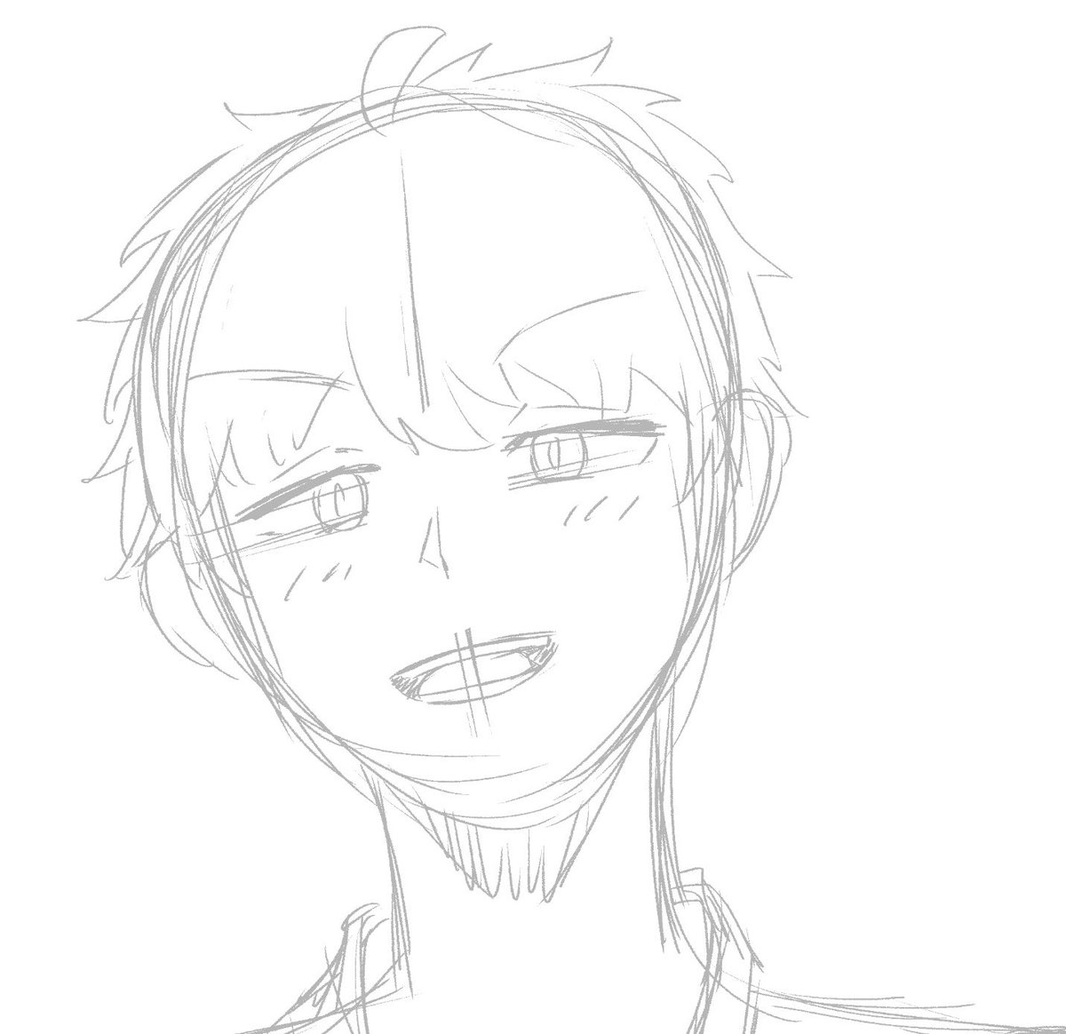 gau_ma1201's tweet photo. ラフ→下描き

ここ最近画力上達した感ぱねぇっ！ https://t.co/AqT9SLHegI