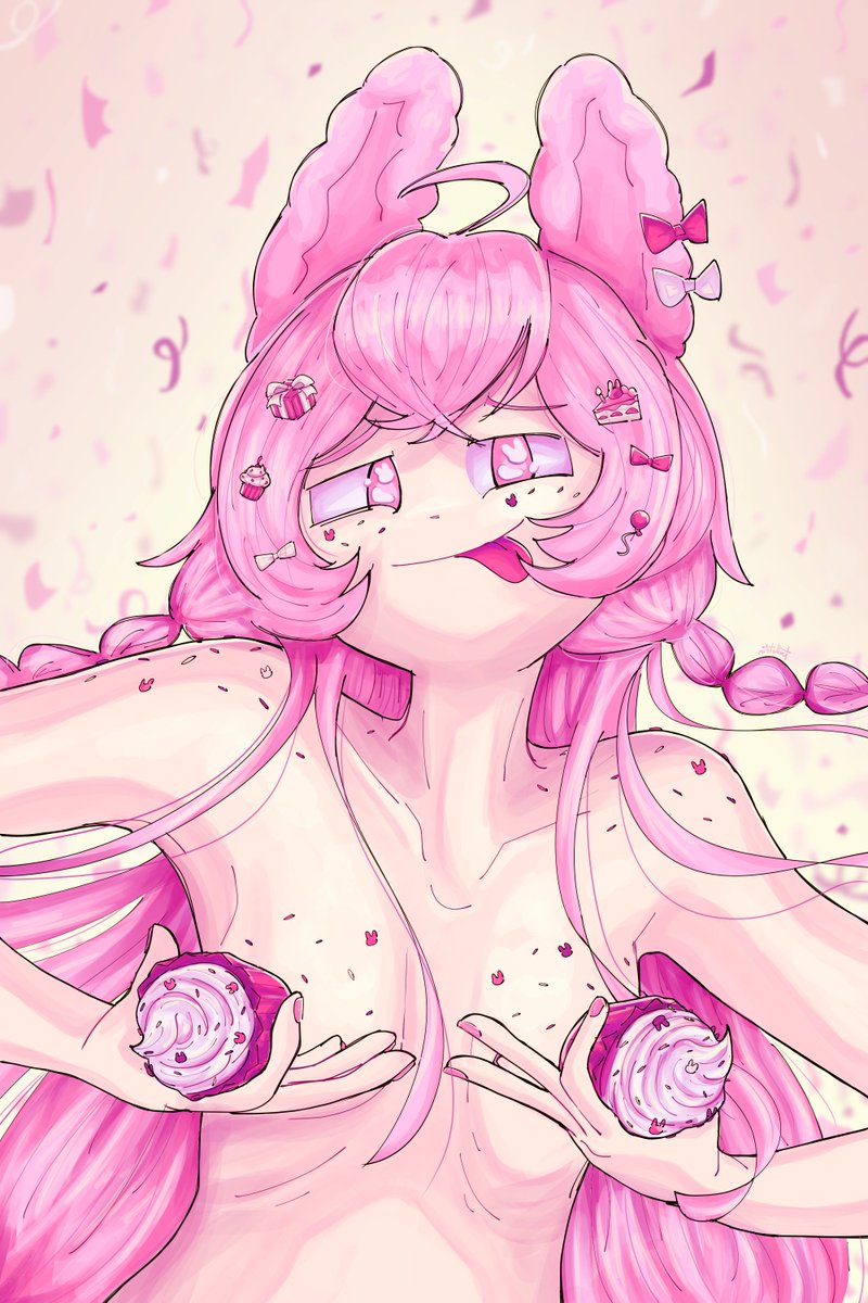 MlNTELLECT's tweet photo. today is my birthday! to celebrate, here's a self-indulgent birthday pippa. #MMOARTPG https://t.co/0PCfdROFSe