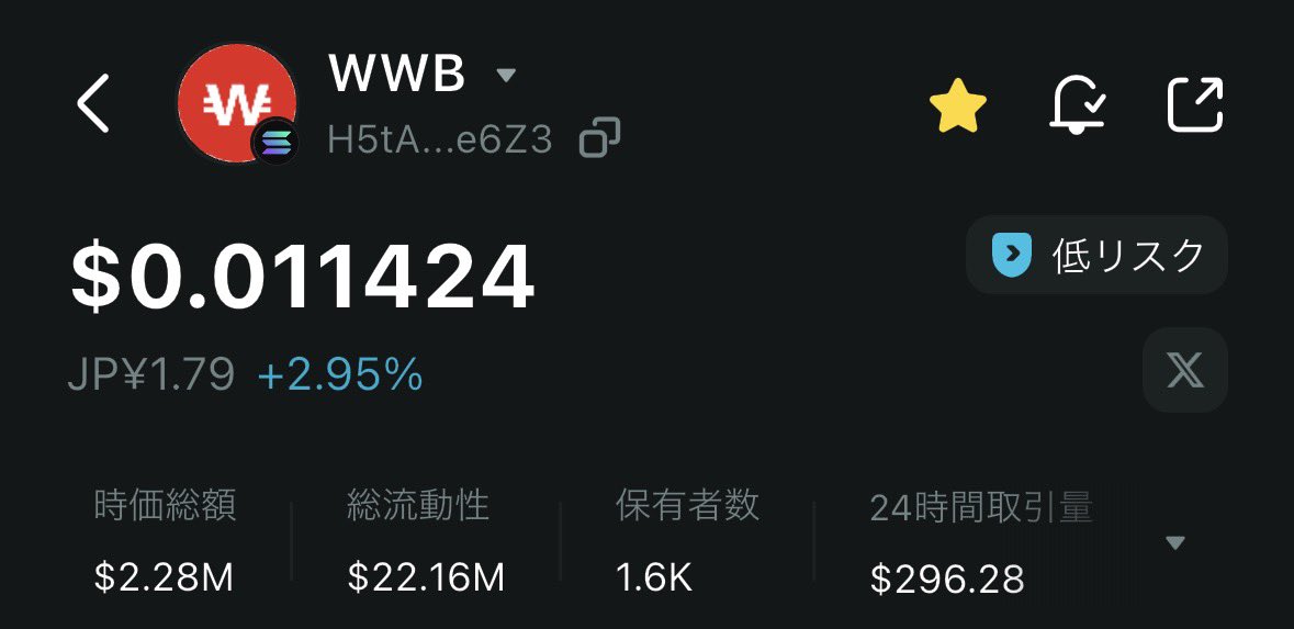 nyan1_2_3_5's tweet photo. Robinhood王国とOptimism王国で
イチャイチャしてないで
Solana王国の $wowbit も混ぜてくれませんかね?
#wowbit https://t.co/iqHCM2BZlr