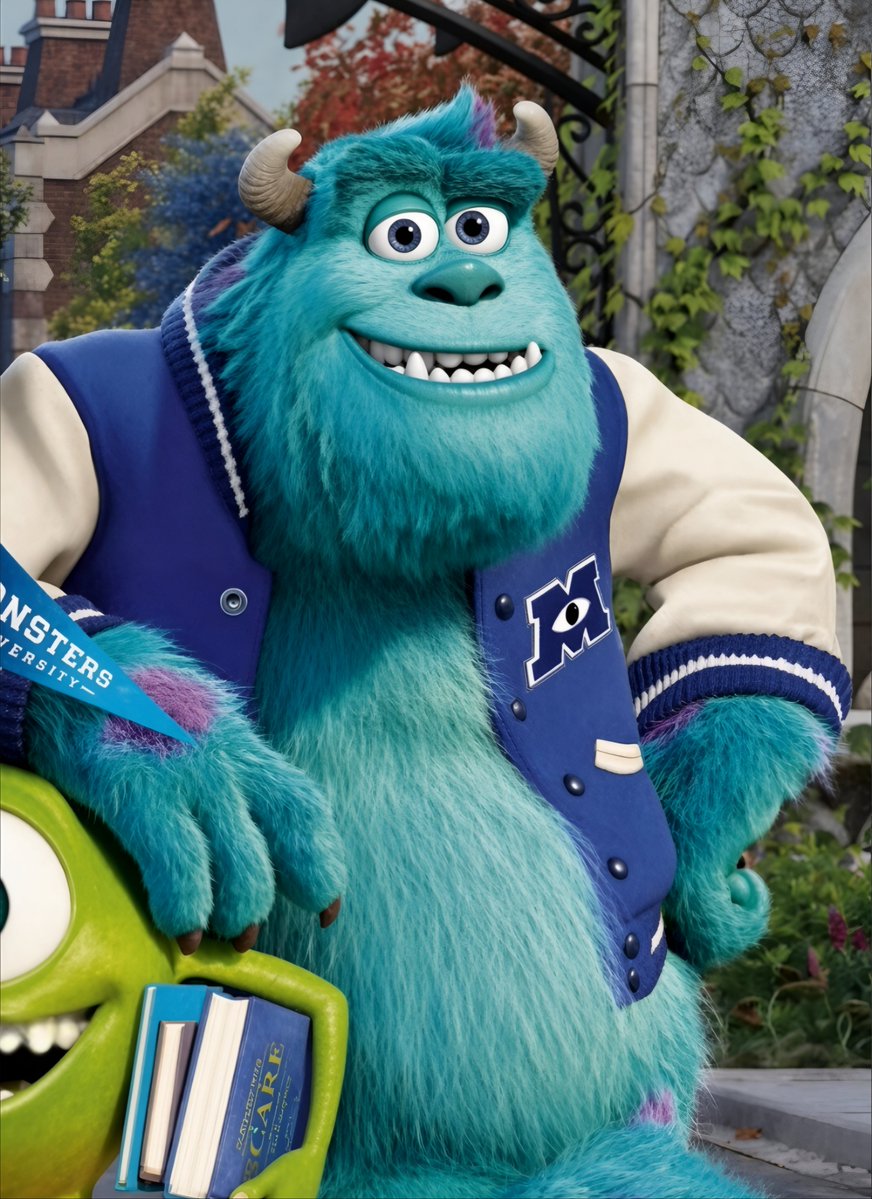CartoonsOTMoon's tweet photo. Un dato animado hasta Beyond The Spider-Verse. Día 429:

Para hacer Monsters University, el equipo de Pixar visitó varias universidades e investigó la vida en las fraternidades.

De hecho, asistieron a muchas fiestas solo para sentirse, beber y divertirse como estudiantes. https://t.co/8INPW0CM78