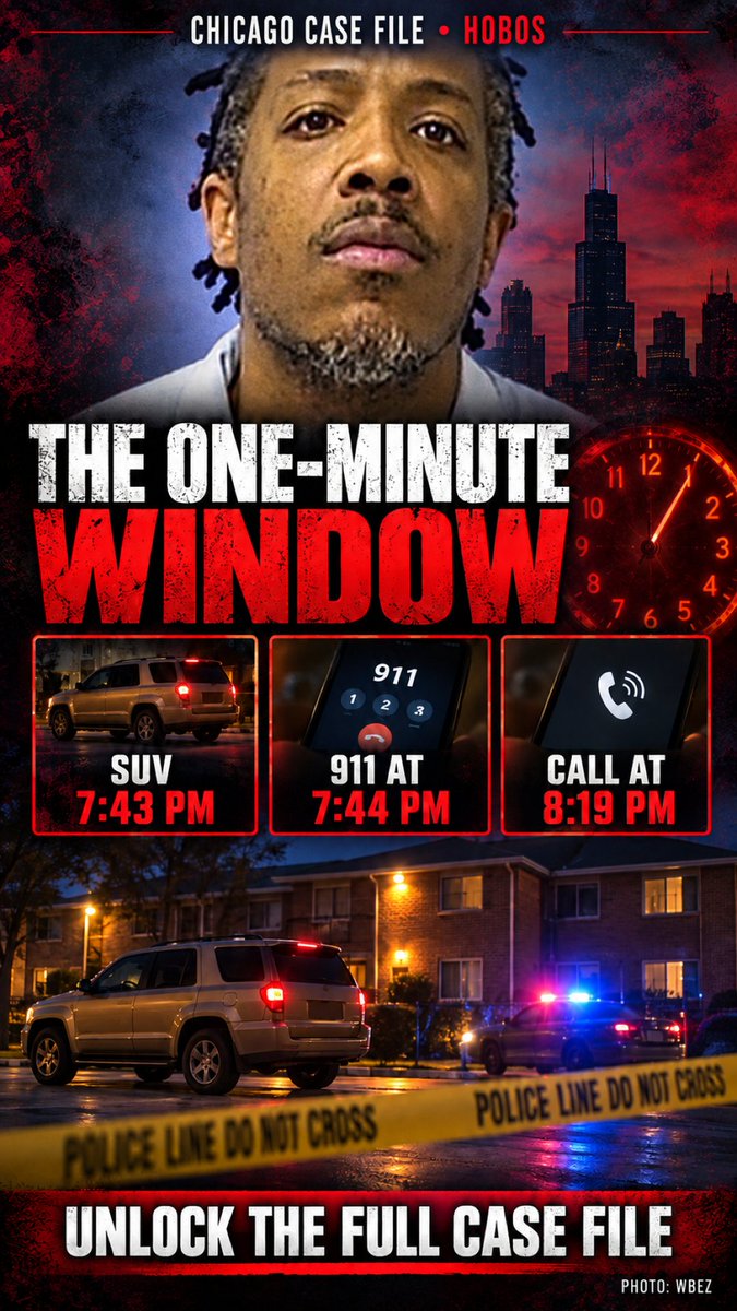 TopTrendReporTV's tweet photo. 🚨 CHICAGO HOBOS: TWO WITNESSES KILLED
Paris Poe received a life sentence after the witness-murder verdicts.
🔗 Full case file: https://t.co/KvoLpmeuVz https://t.co/ub47jsDmXQ
