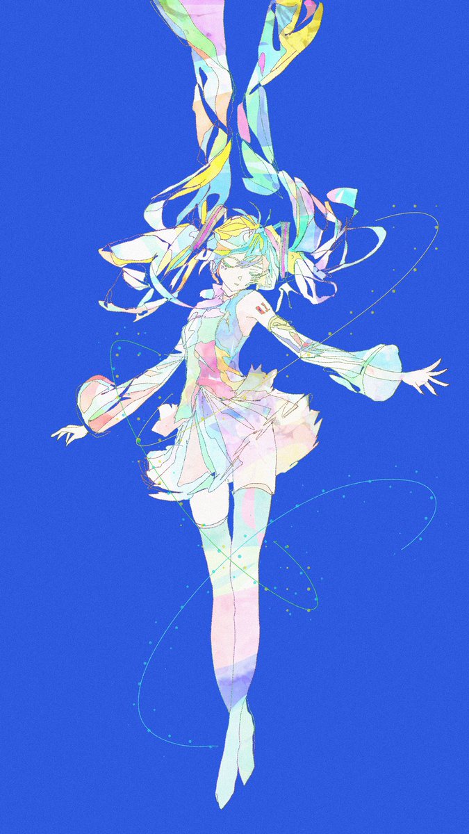 paya_paya_D's tweet photo. 好きなミク達 https://t.co/Q85sBWOCDQ